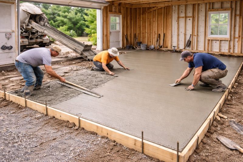 Concrete Installation in Flint, MI
