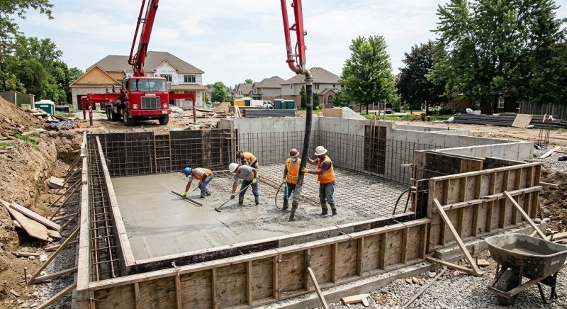 Basement Concrete Pouring in Flint, MI