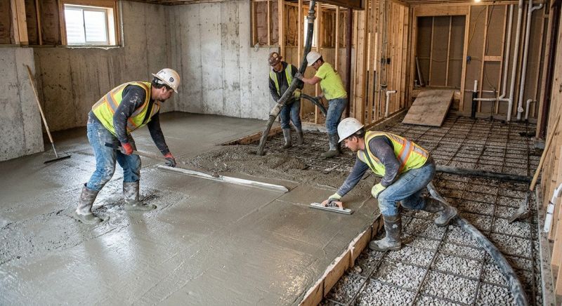Basement Concrete Pouring in Flint, MI