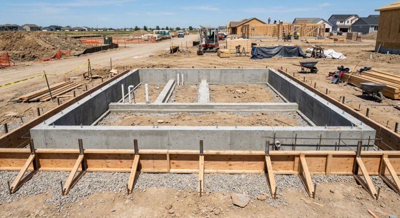 Cement Foundation Installation in Flint, MI
