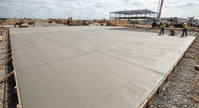Commercial Slab Construction in Owosso, MI
