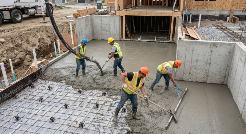 Concrete Basement Pouring in Flint, MI