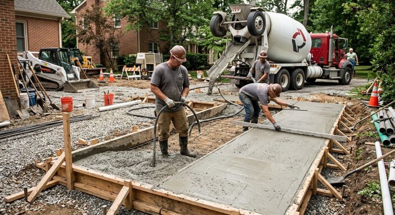 Concrete Service in Flint, MI