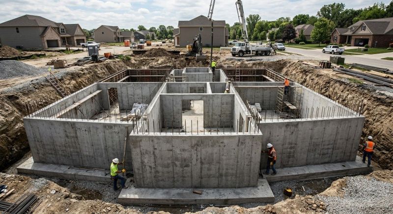 Foundation Construction in Genesee County, MI