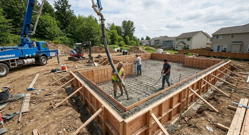 Foundation Construction in Lapeer County, MI