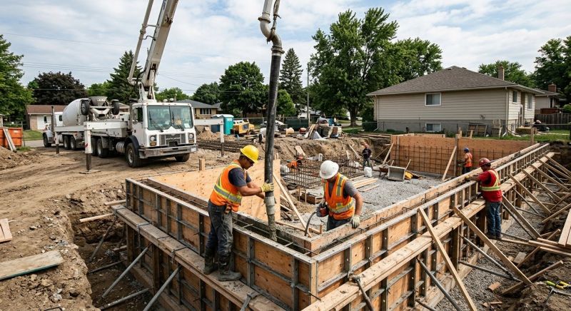 Foundation Wall Installation in Flint, MI
