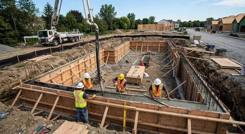 Home Foundation Installation in Lapeer, MI